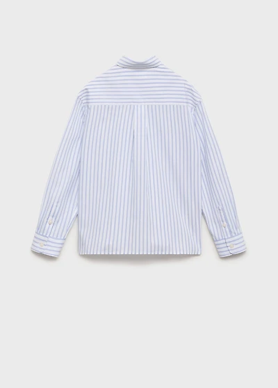 Striped cotton shirt