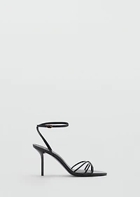 Strappy heeled sandals