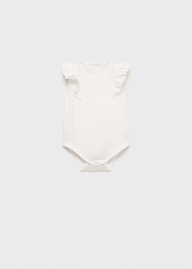 Ruffled cotton body