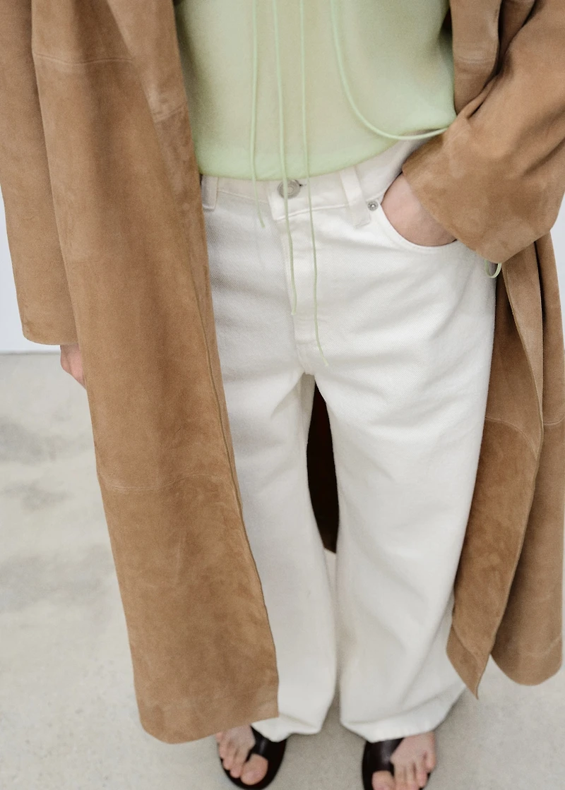 High-rise balloon jeans