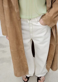 High-rise balloon jeans