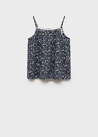 Floral embroidered blouse