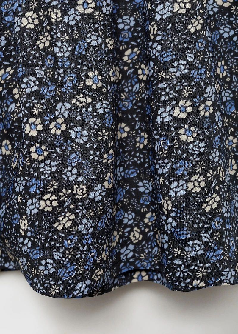 Floral embroidered blouse