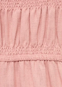 Ruched long jumpsuit