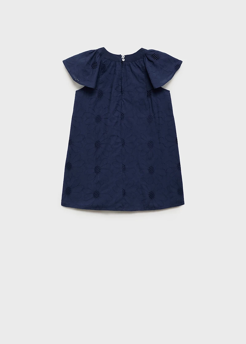 Embroidered short dress