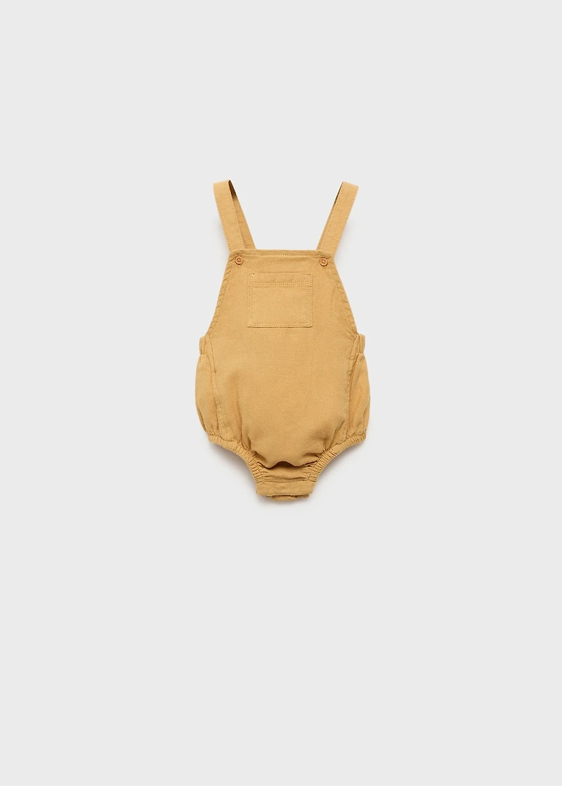 Romper suit camel