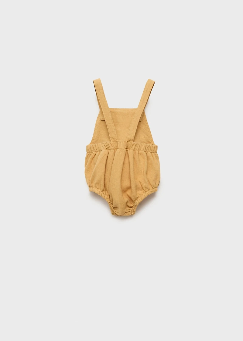 Romper suit camel