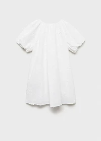 Embroidered detail dress