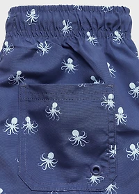 Octopus print swimsuit