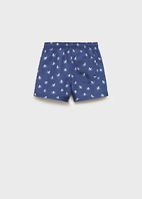 Octopus print swimsuit