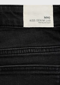 Denim Bermuda shorts