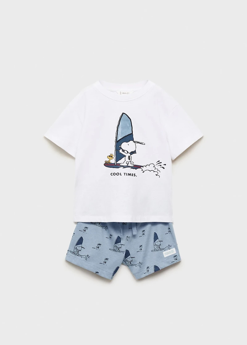 Snoopy short pyjamas