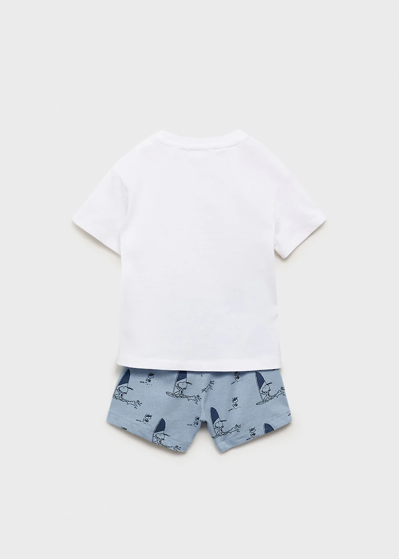 Snoopy short pyjamas