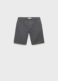 Cotton Bermuda shorts