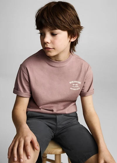 Cotton Bermuda shorts