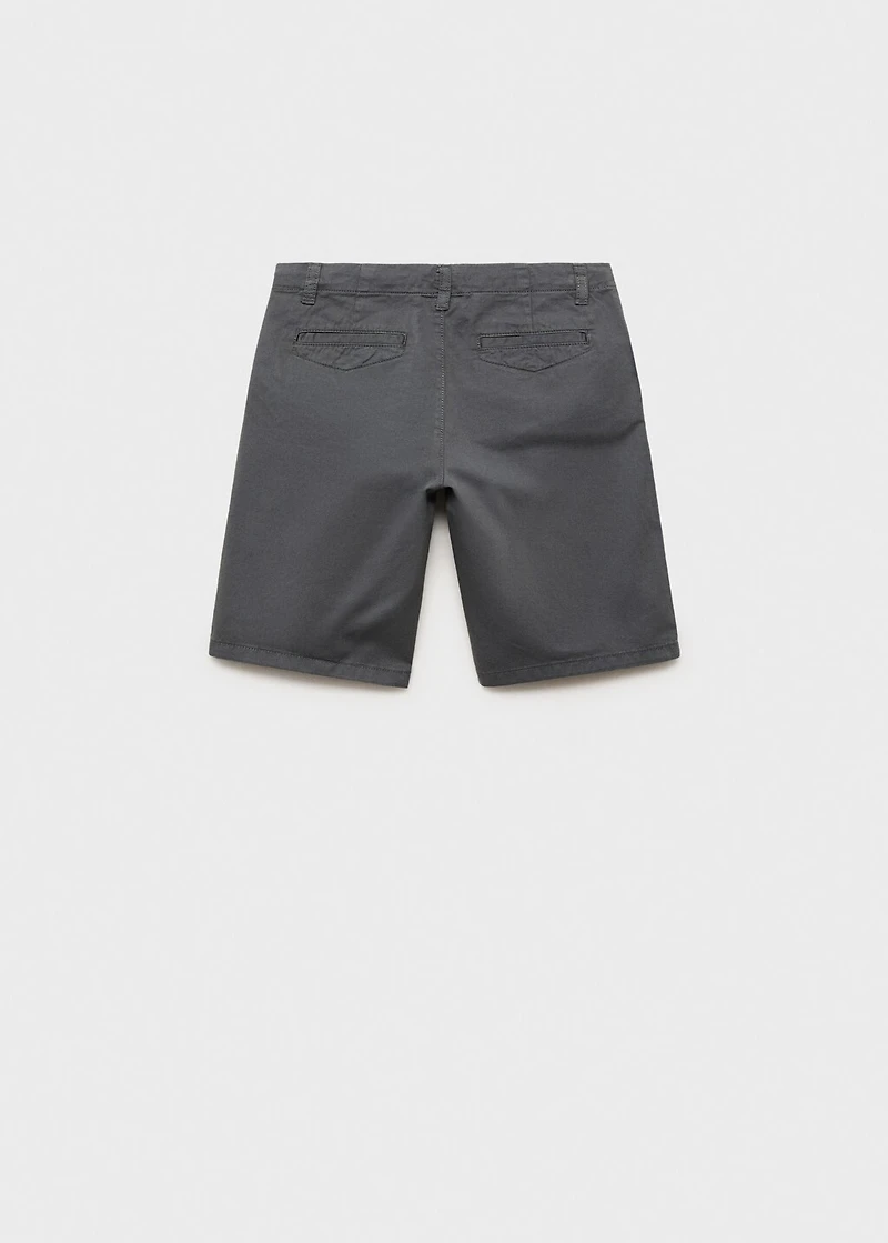 Cotton Bermuda shorts