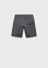 Cotton Bermuda shorts