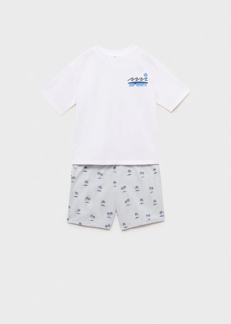 Surf short pyjamas