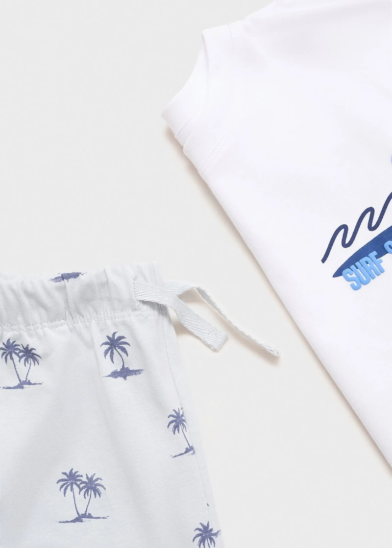 Surf short pyjamas