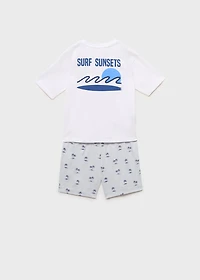 Surf short pyjamas
