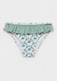 Bikini bottoms with ruffles
