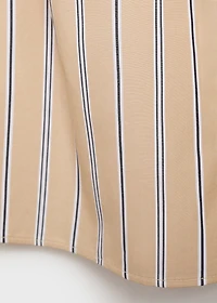 Short sleeve striped shirt