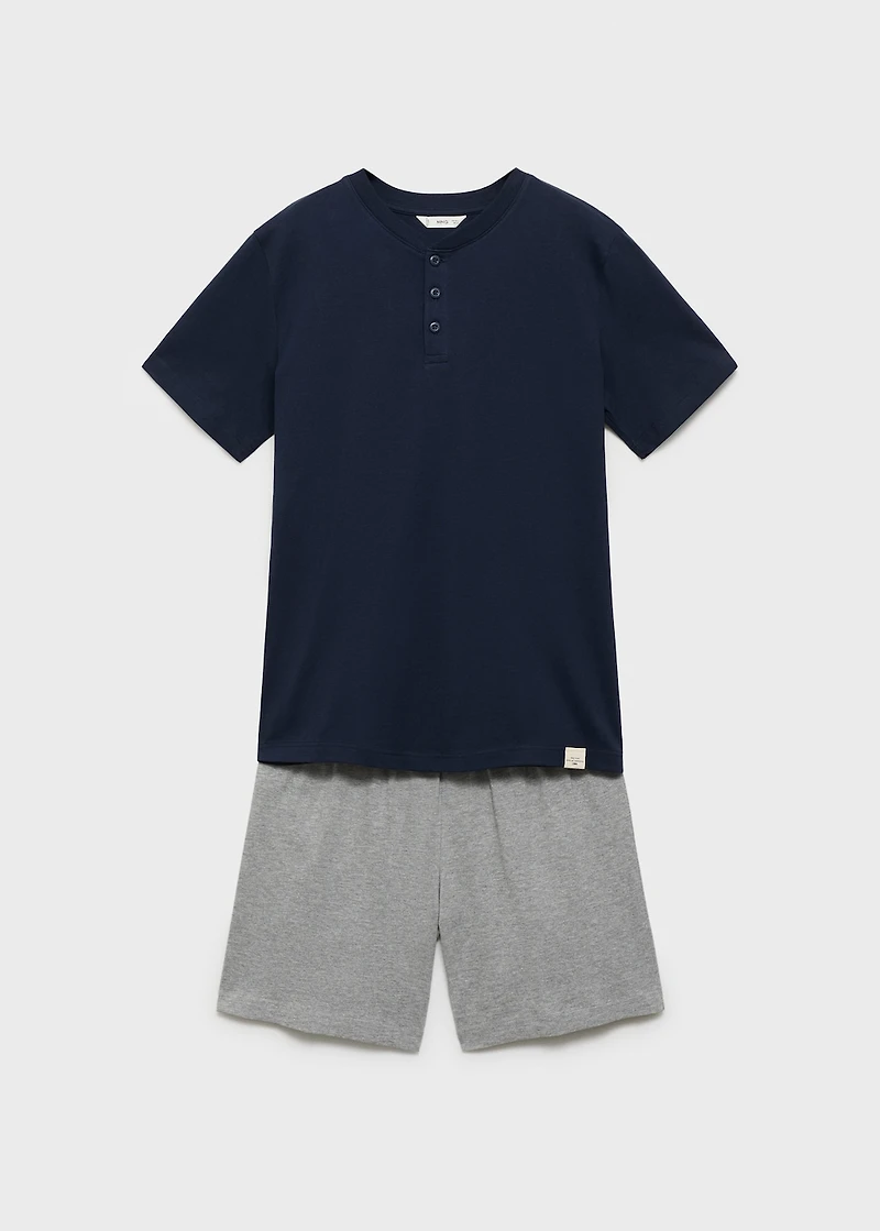 Cotton pyjama shorts pack
