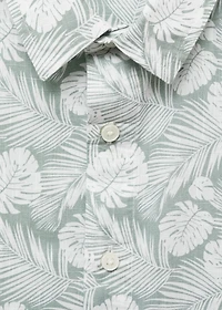 Tropical print shirt