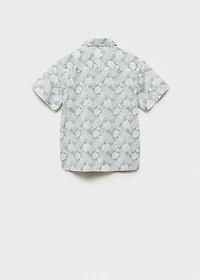 Tropical print shirt