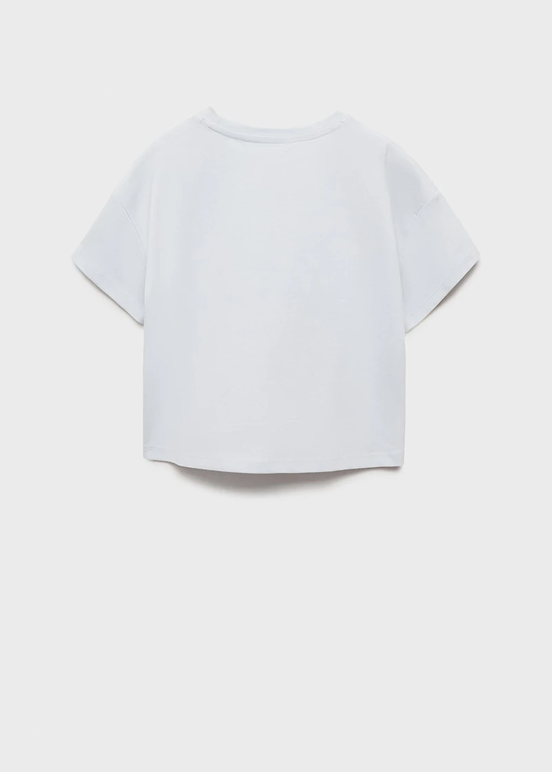 Printed message T-shirt