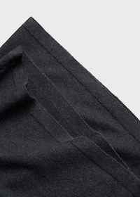 Wide leg knitted maternity pants