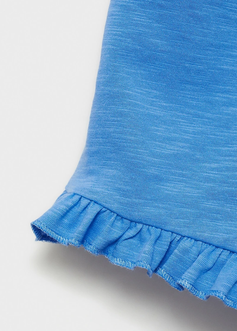 Elastic waist shorts