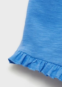 Elastic waist shorts