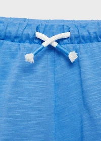 Elastic waist shorts