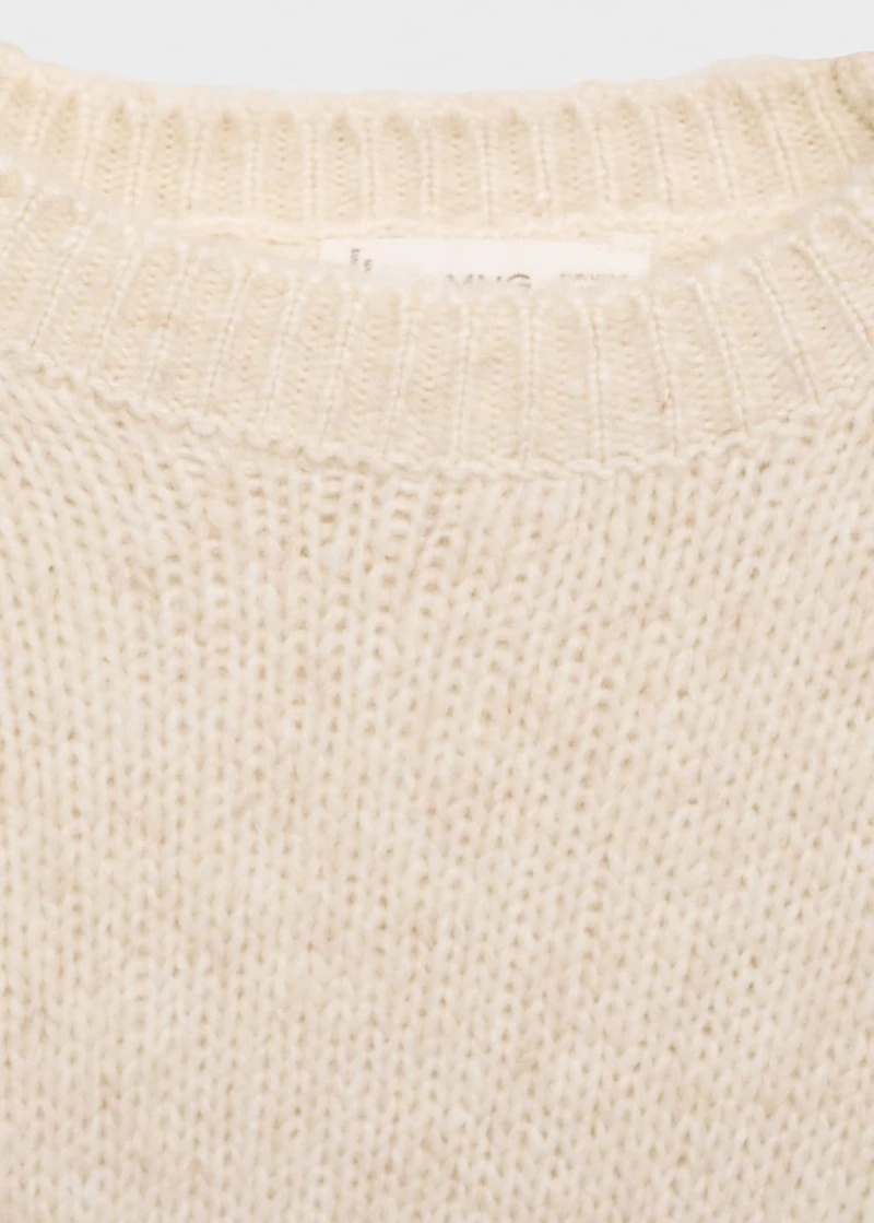 Oversized striped sweater