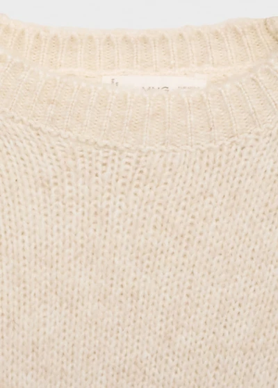 Oversized striped sweater