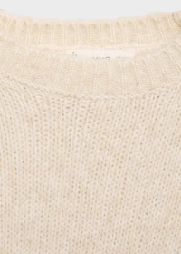 Oversized striped sweater