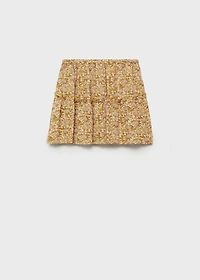 Short flared skirt
