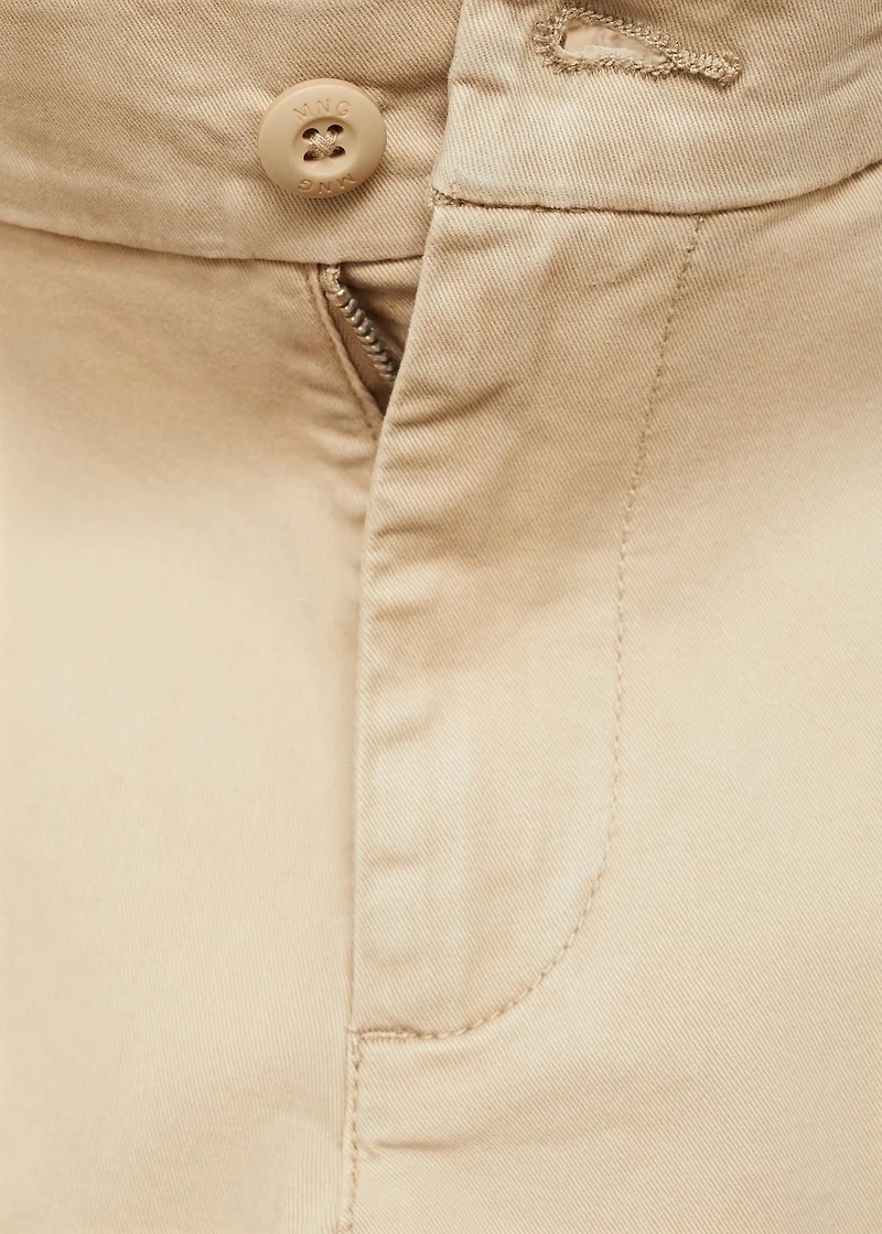 Straight-fit chino pants