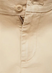 Straight-fit chino pants