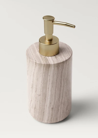 Marble soap dispenser