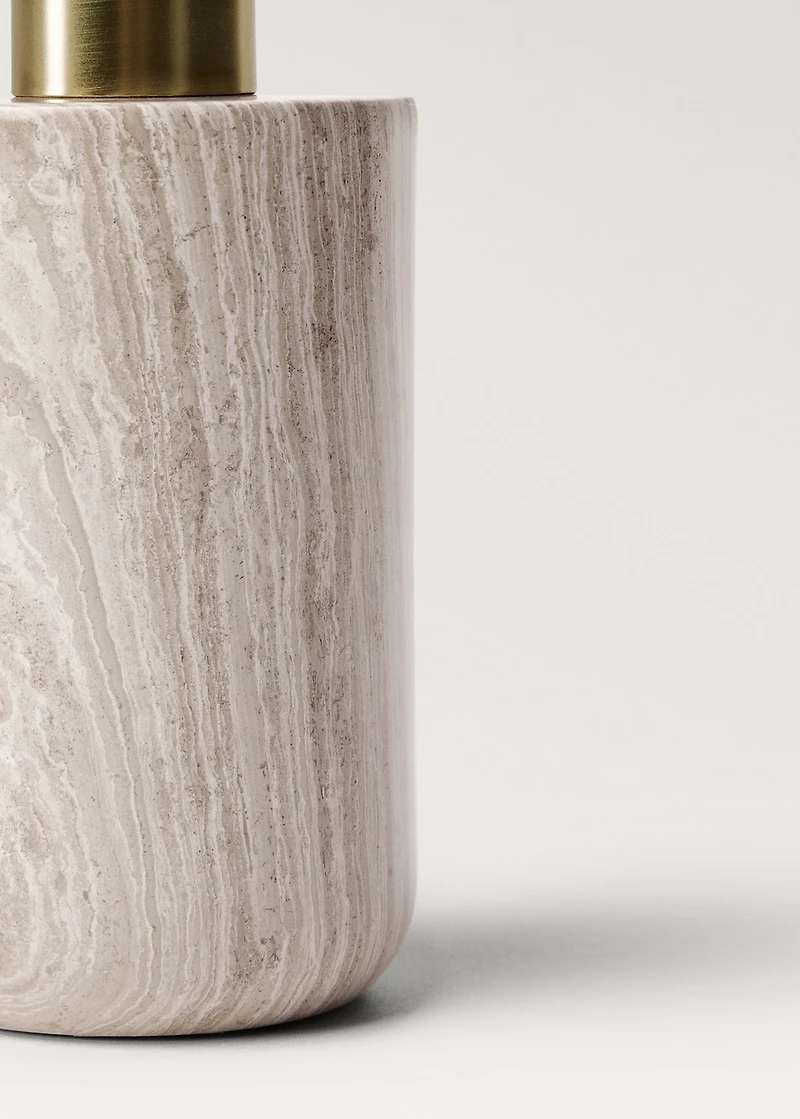 Marble soap dispenser