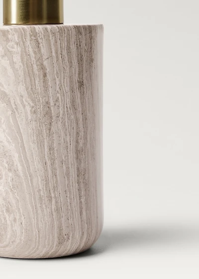 Marble soap dispenser