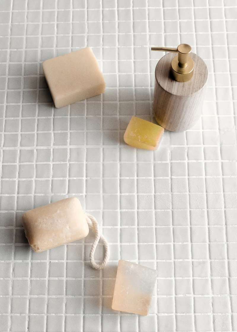 Marble soap dispenser