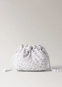 Organizer changing mat with mini-flower print