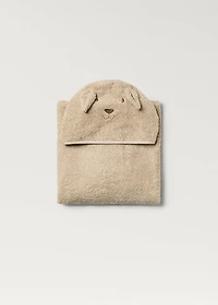 Children's terry towel bath poncho