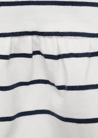 Striped cotton dress