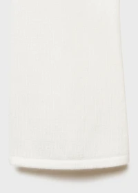 Fine-knit cotton cardigan