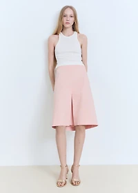 Combined-strap heeled sandals