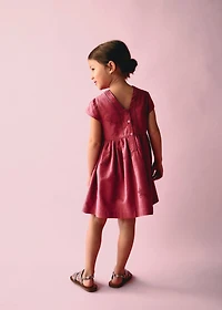 Embroidered detail dress